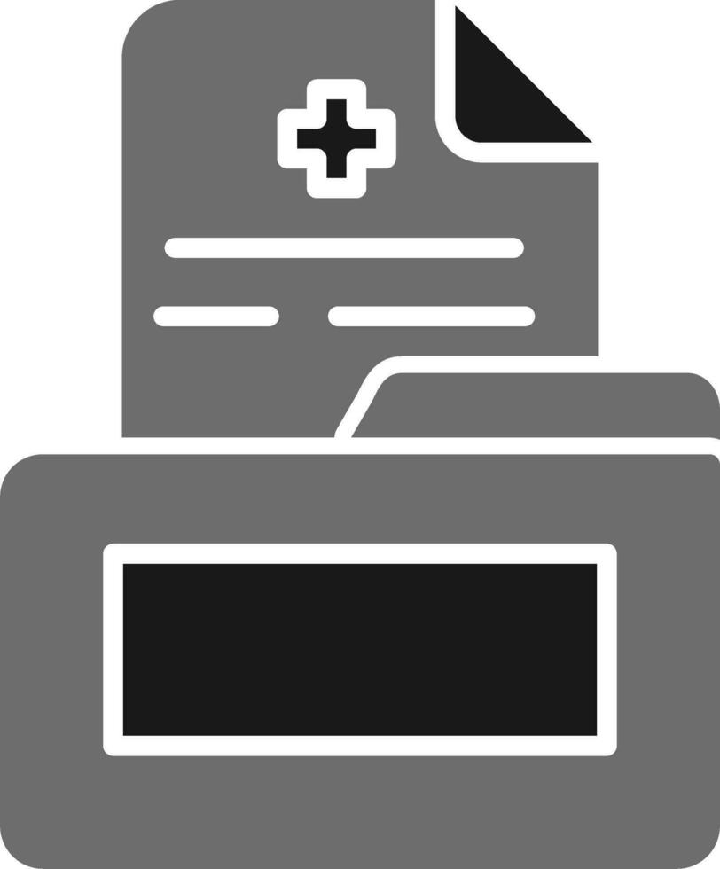 Medical File Vector Icon