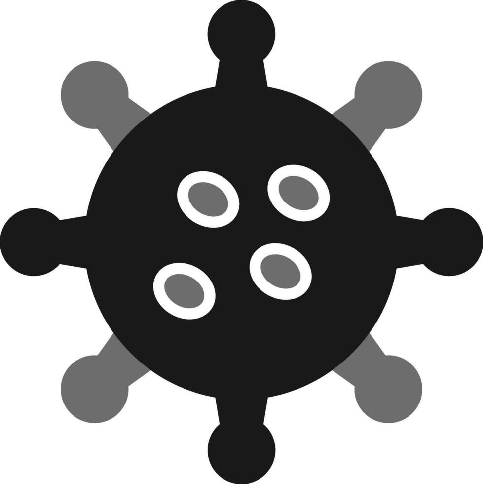 icono de vector de virus