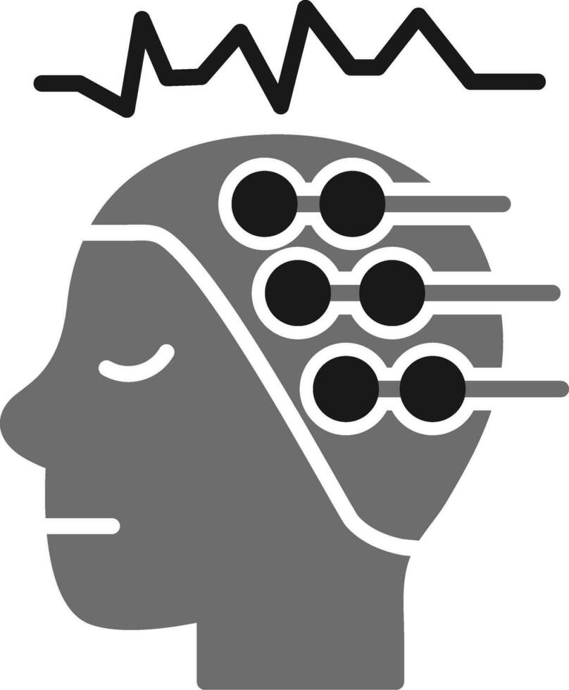 eeg vector icono