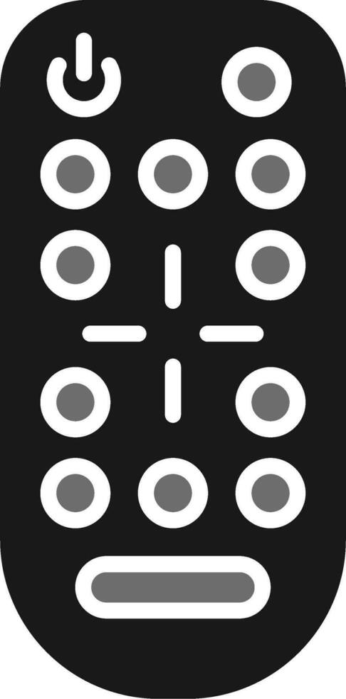 Remote Vector Icon