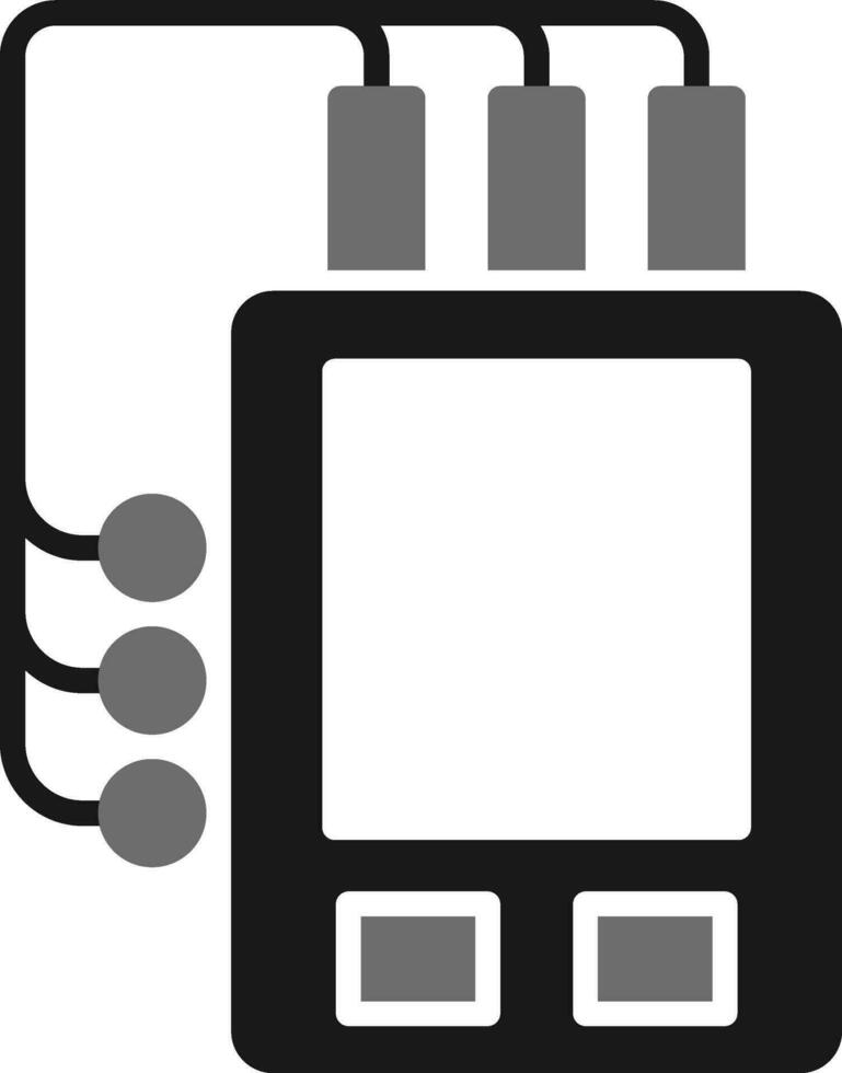 telemetria vector icono