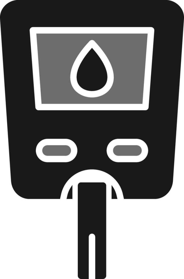 Glucose Meter Vector Icon