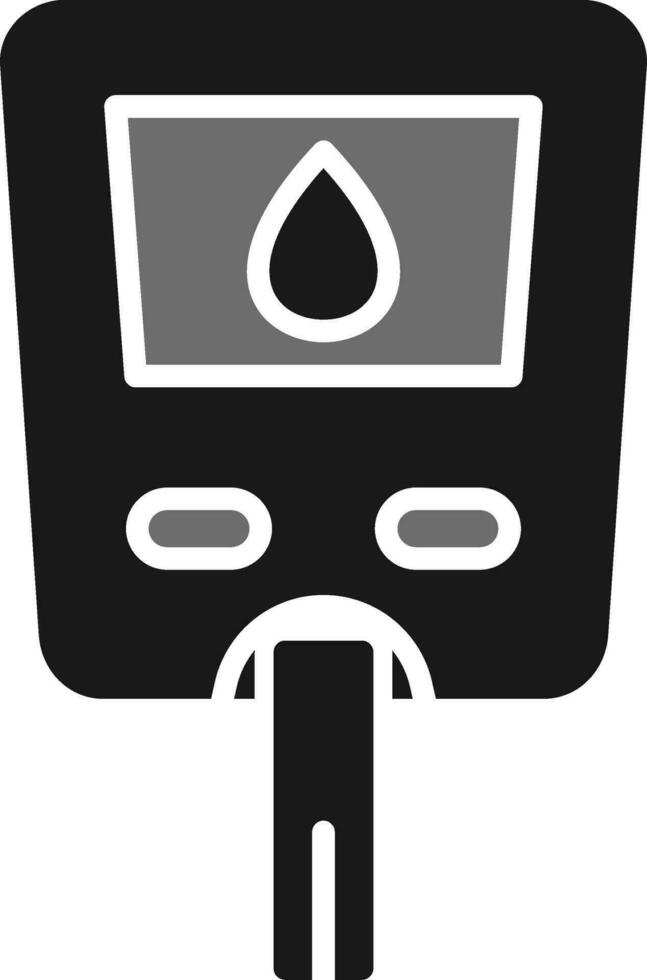 Glucose Meter Vector Icon