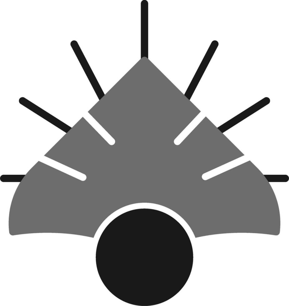 Fan Palm Vector Icon