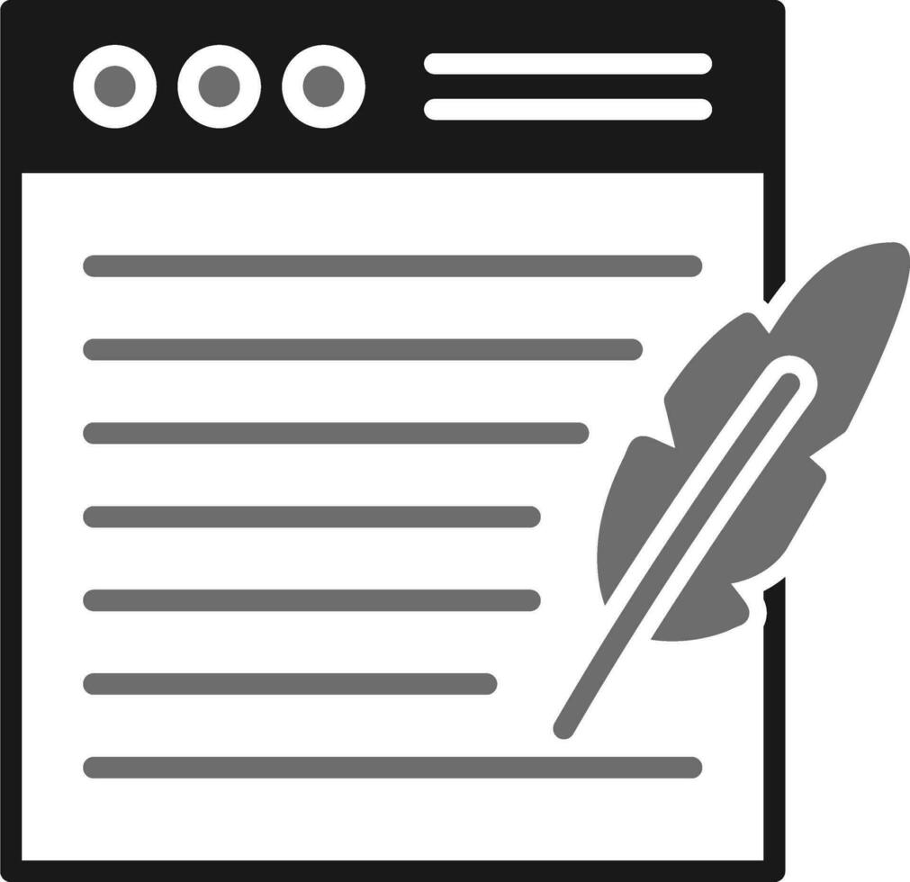 Feather Vector Icon