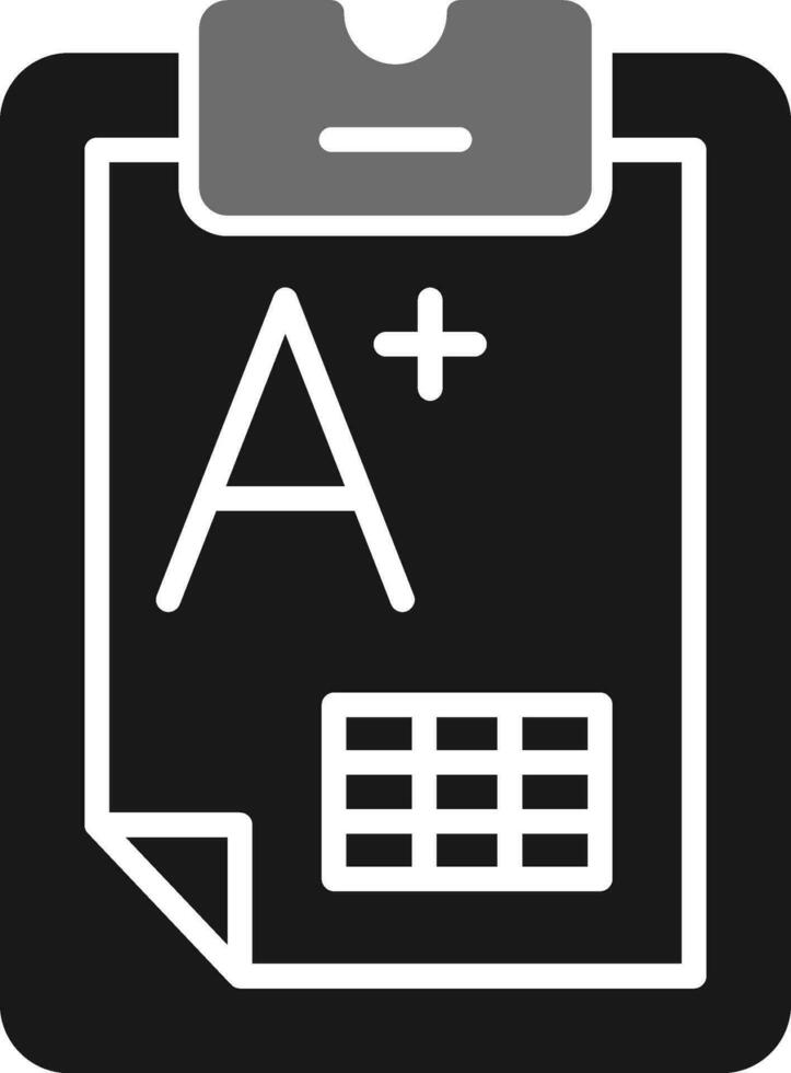 Grades Vector Icon