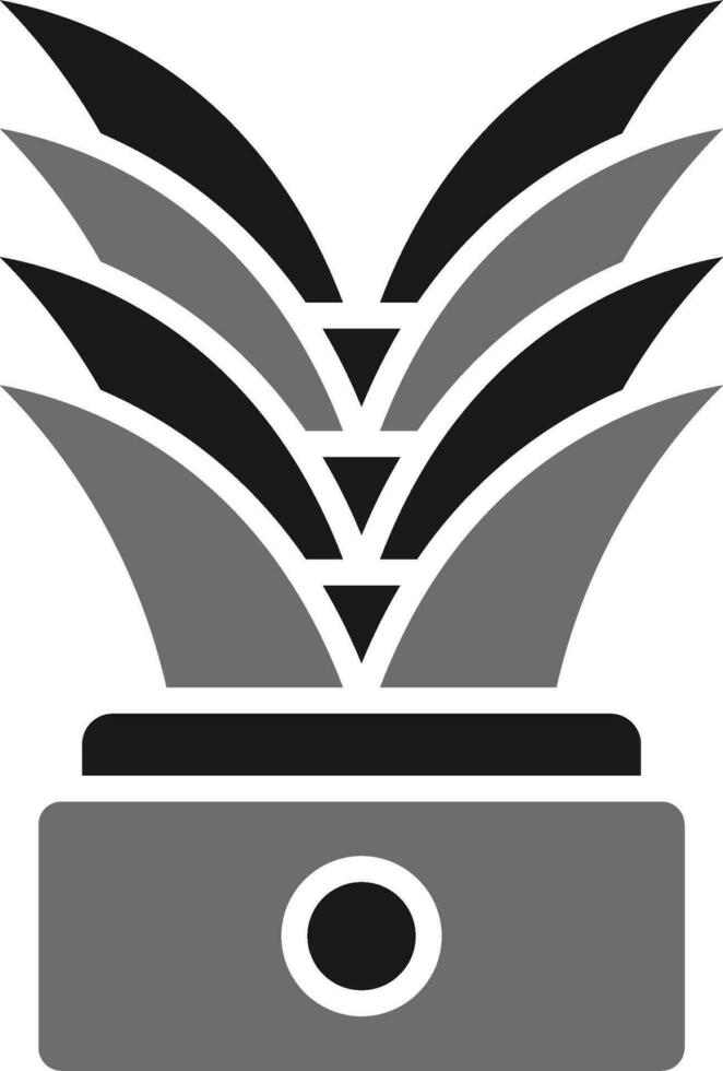 icono de vector de yuca