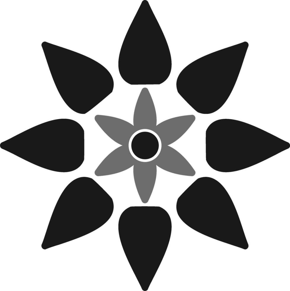Schefflera Vector Icon