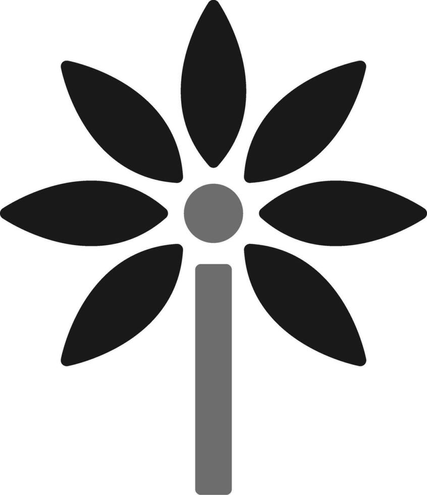 Schefflera Vector Icon
