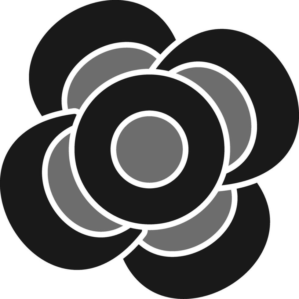 begonia vector icono
