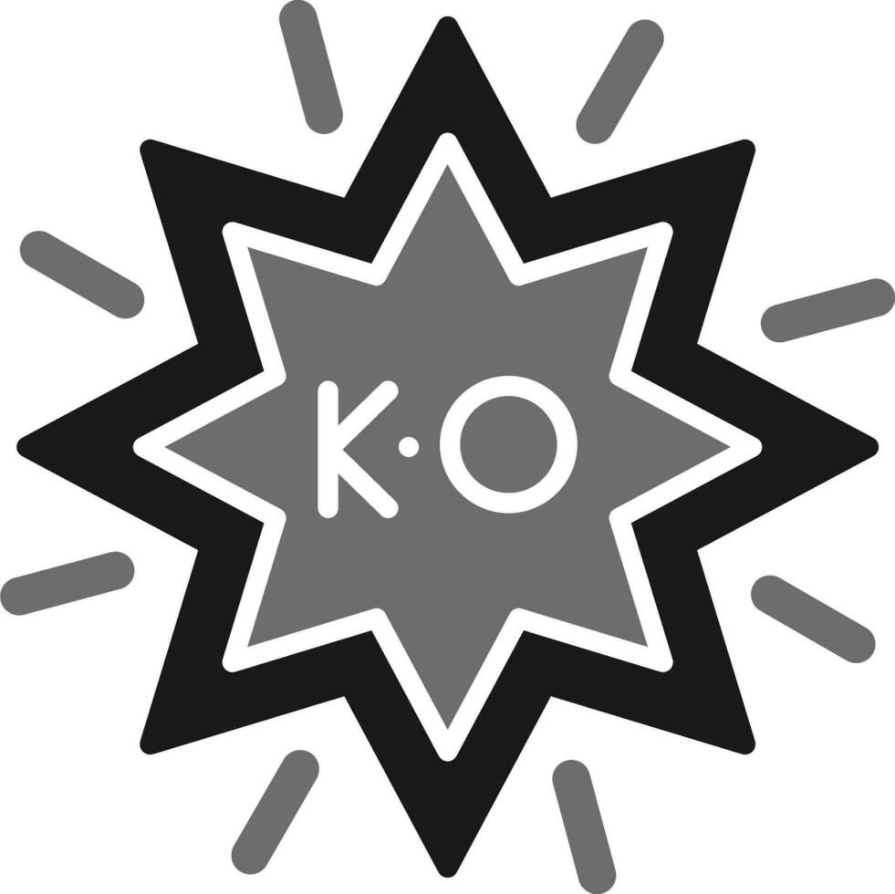 Ko Vector Icon