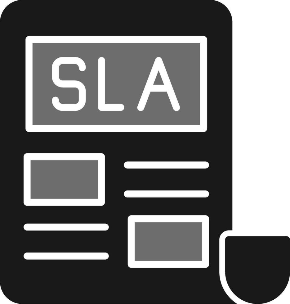 Sla vector icono