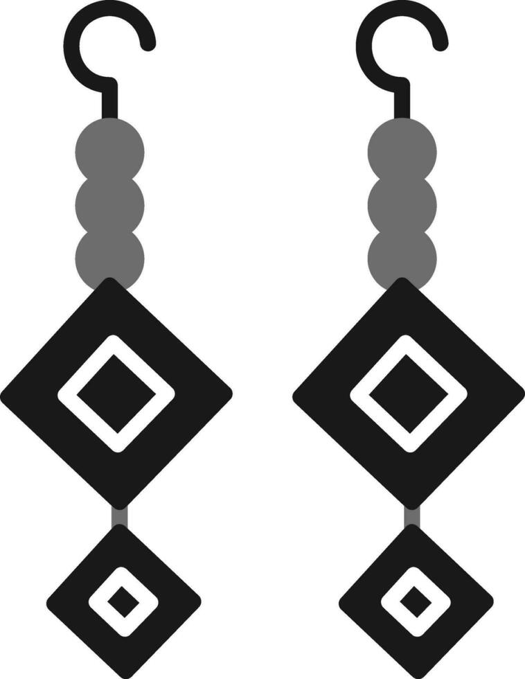 Earrings Vector Icon