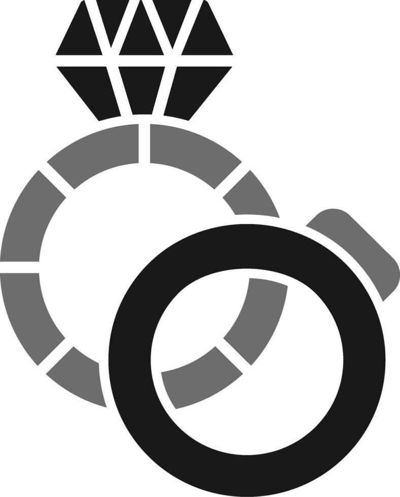 Diamond Ring Vector Icon