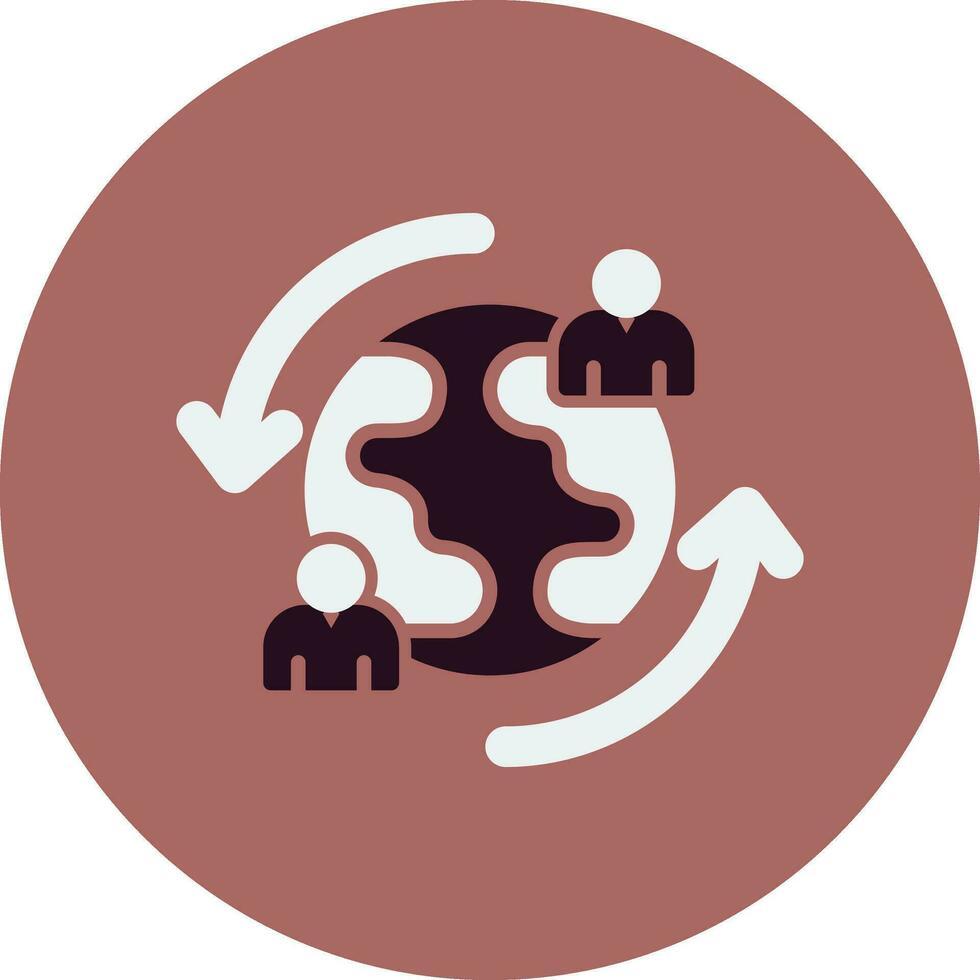 Migration Vector Icon