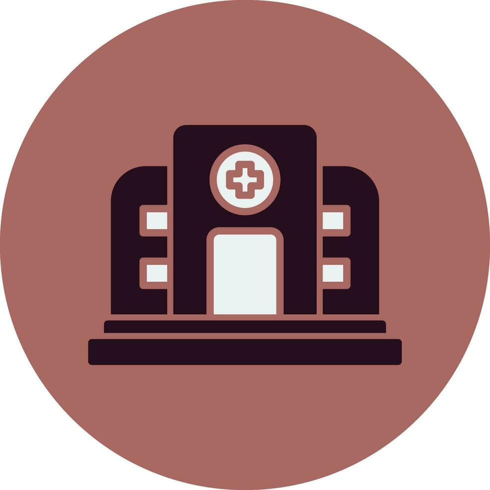 Clinic Vector Icon