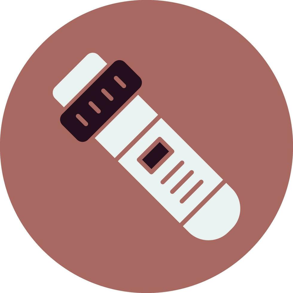 Blood Tube Vector Icon