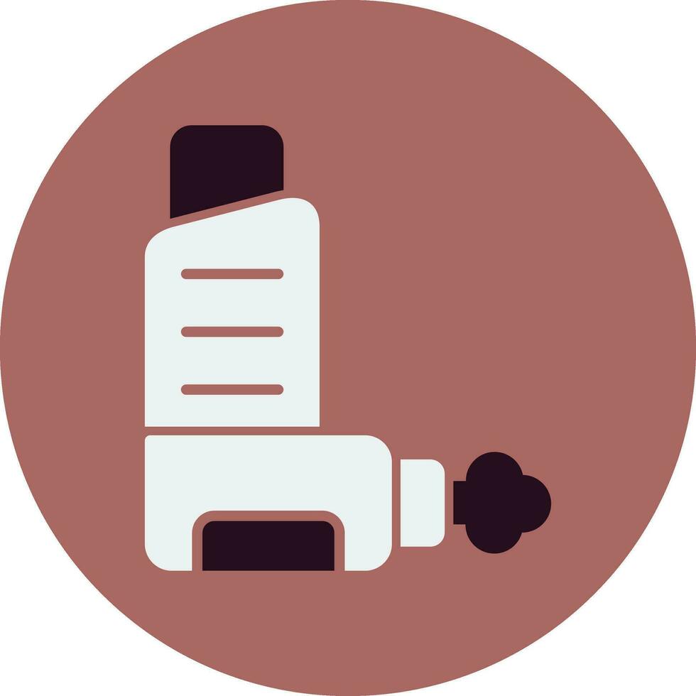 Inhaler Vector Icon