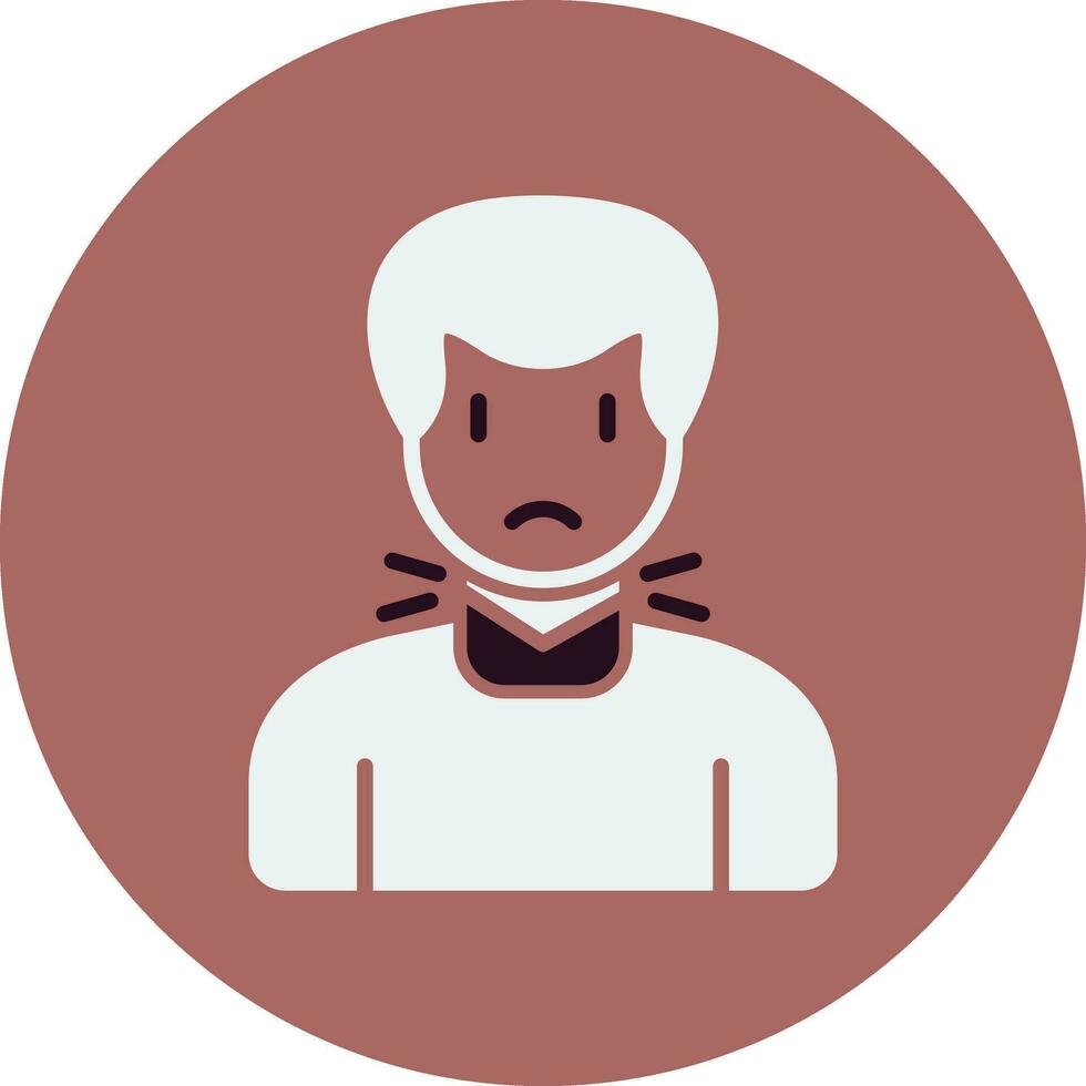 Thyroid Vector Icon