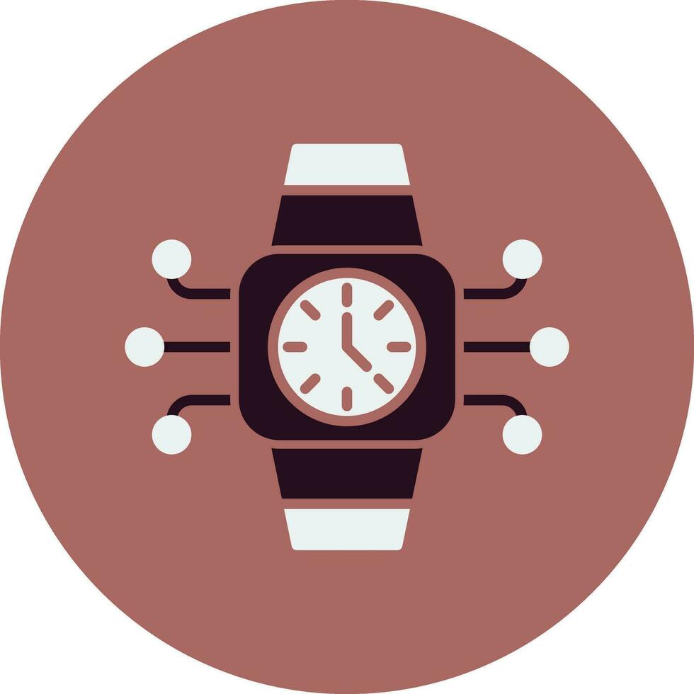 icono de vector de reloj inteligente