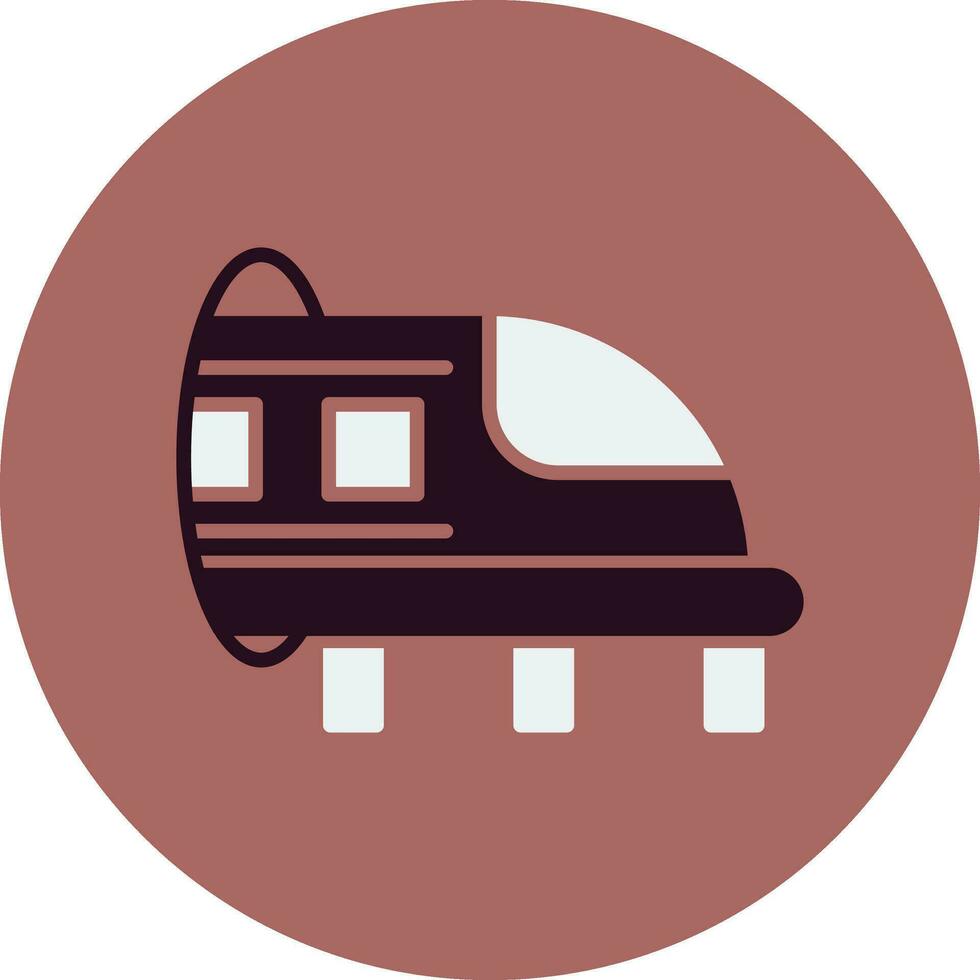 Hyperloop Vector Icon