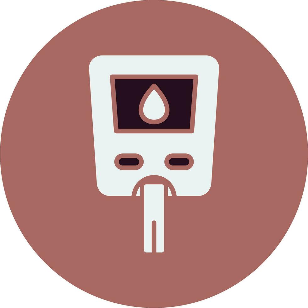 Glucose Meter Vector Icon