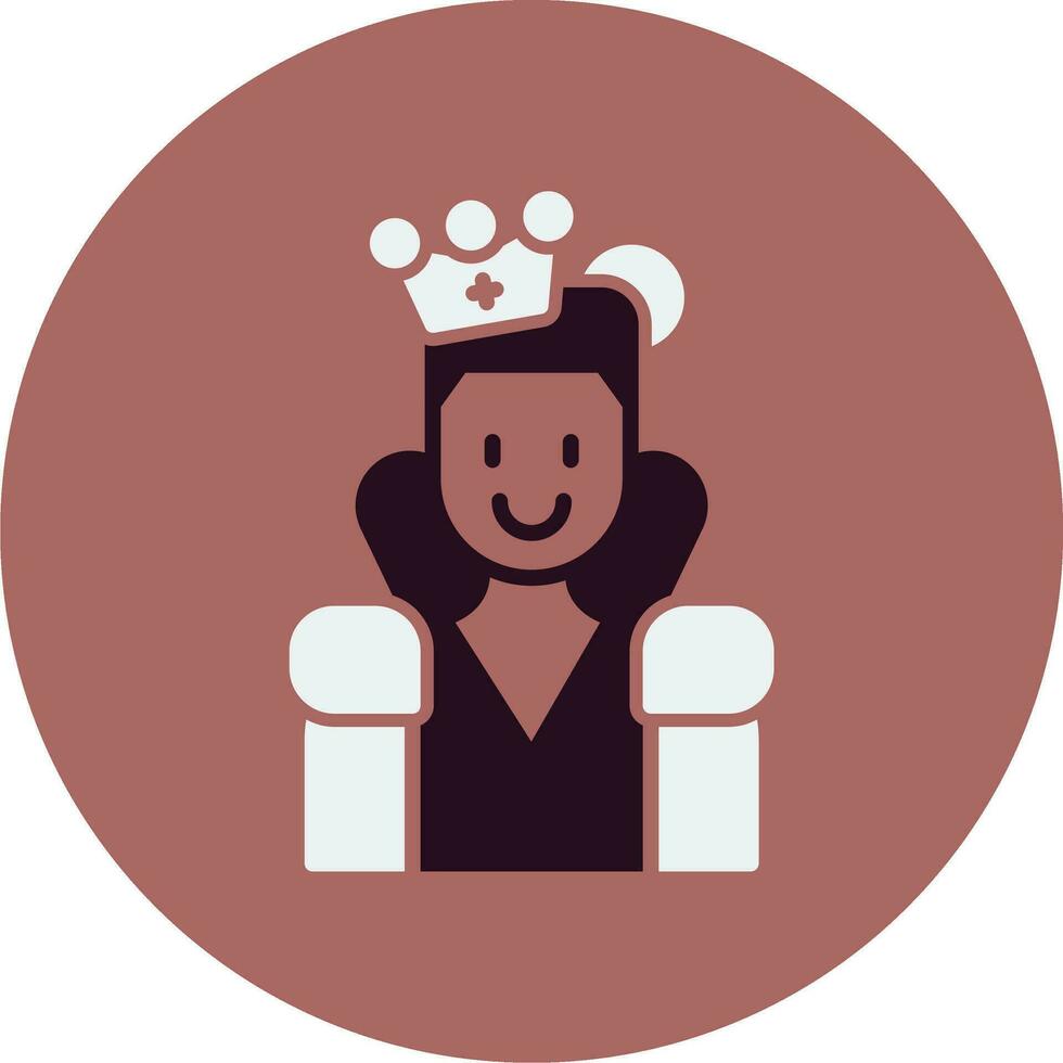 Queen Vector Icon