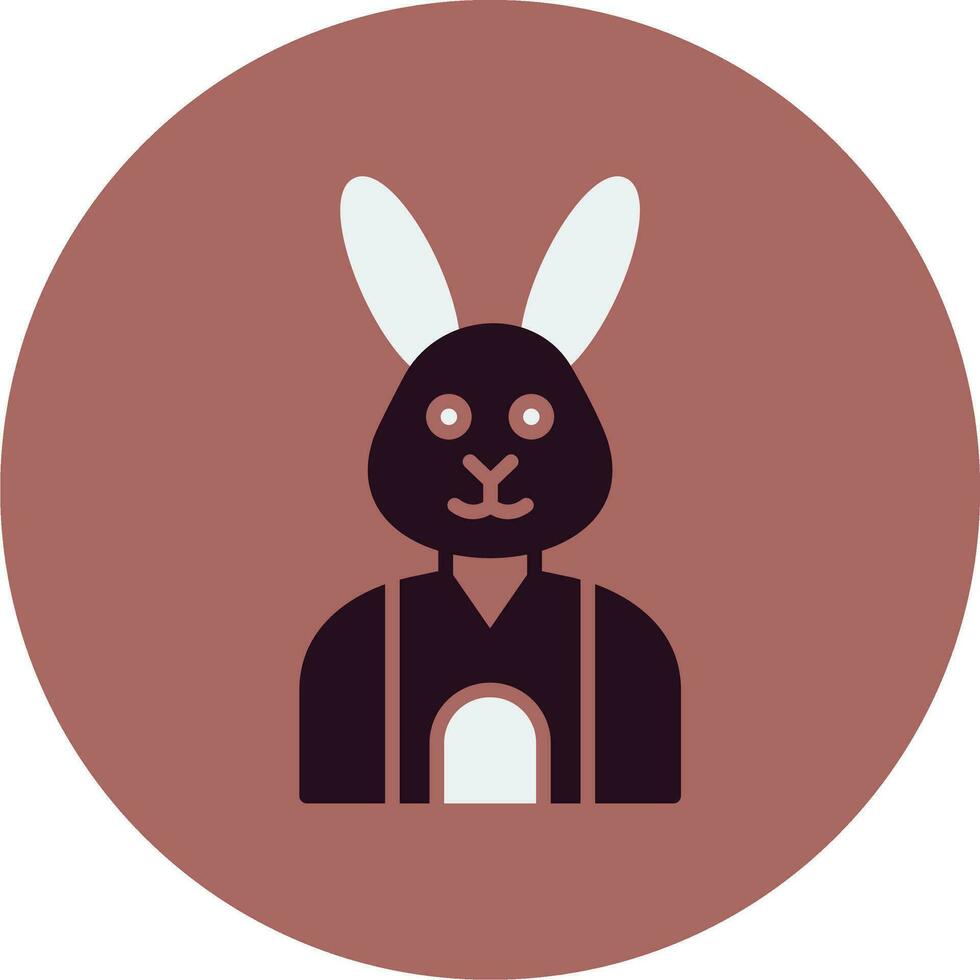 icono de vector de conejo