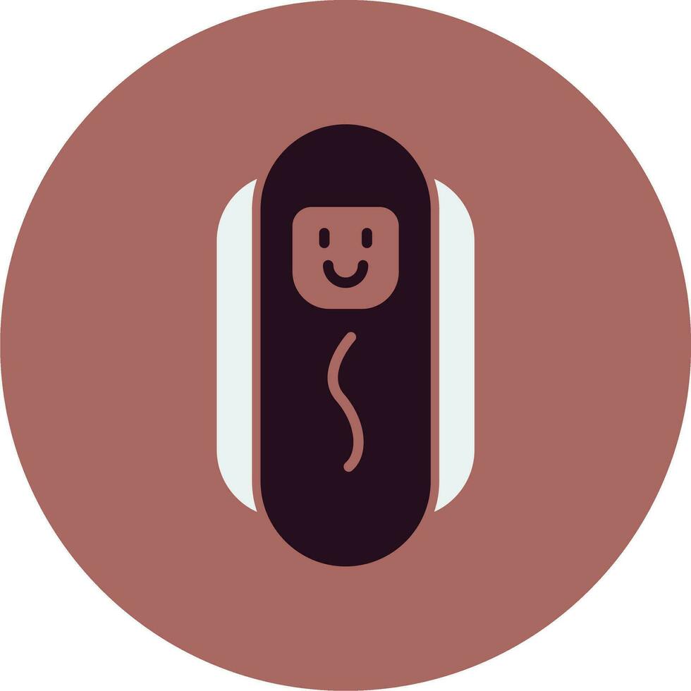 Hot Dog Vector Icon