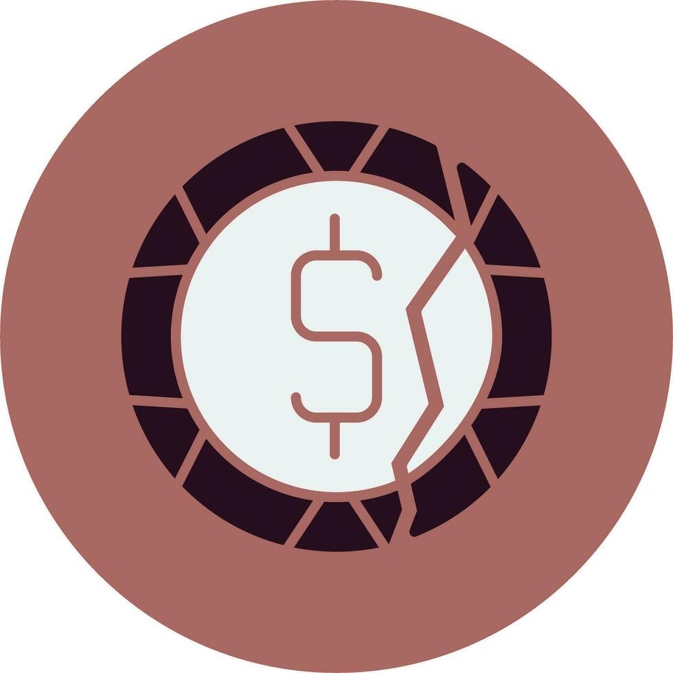 Bankruptcy Vector Icon