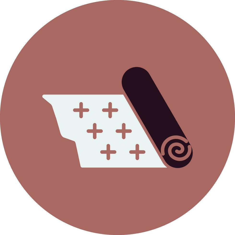 Roll Up Vector Icon