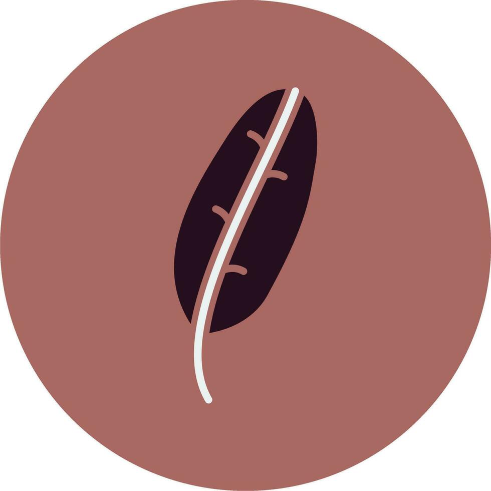 Banana Leaf Vector Icon