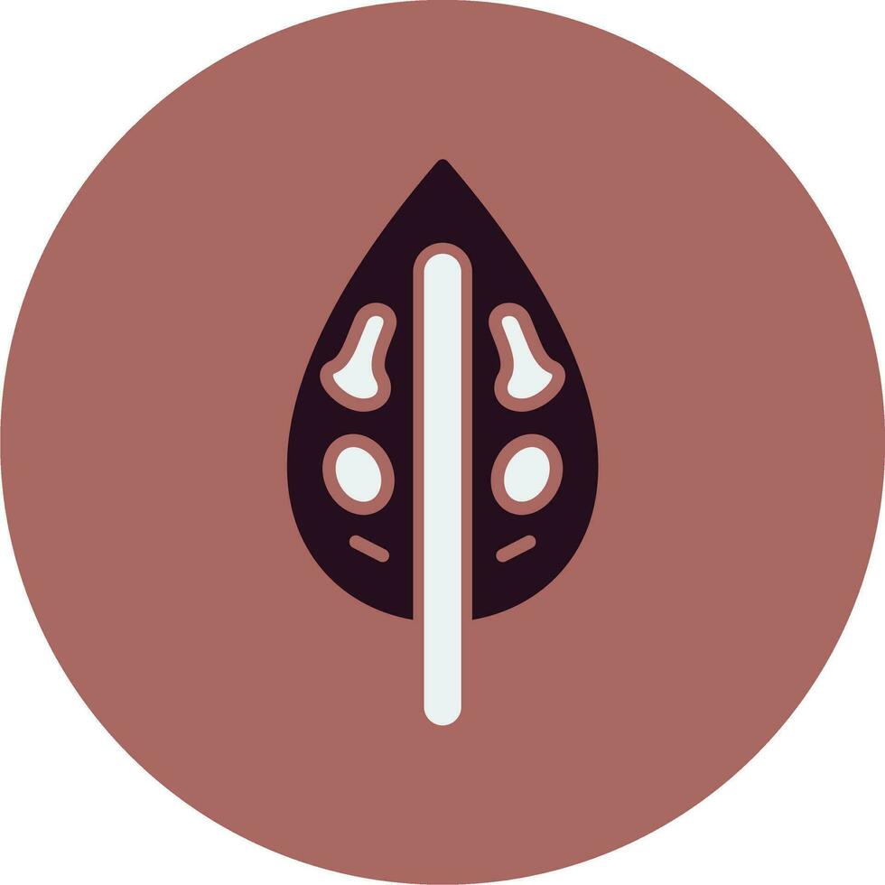 Dieffenbachia Vector Icon