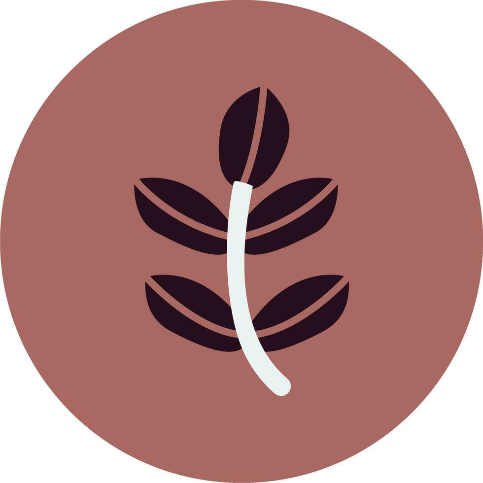 Red Ginger Alpinia Vector Icon