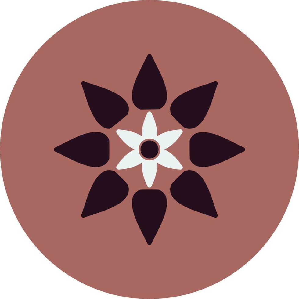 Schefflera Vector Icon