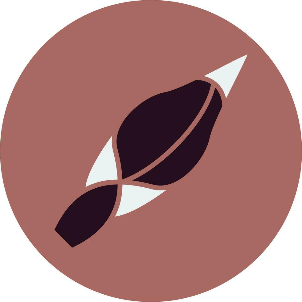 colocasia esculenta vector icono