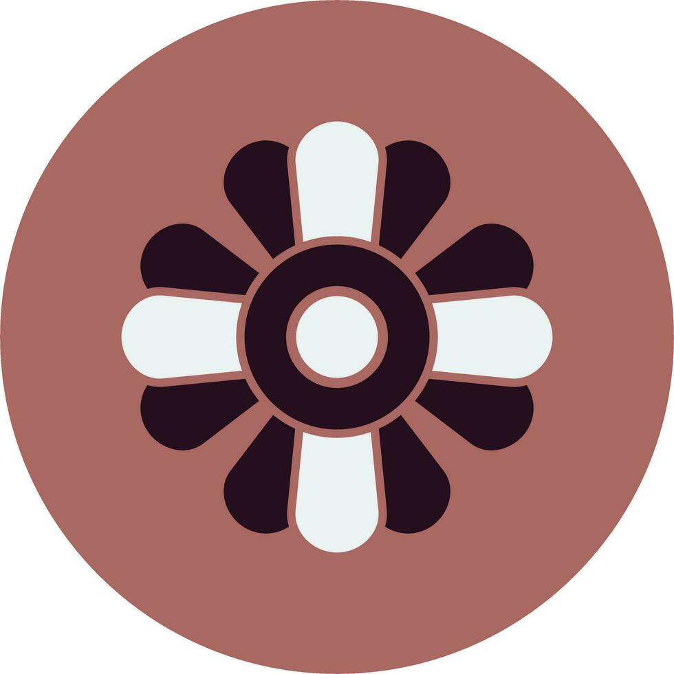 Gaillardia Vector Icon