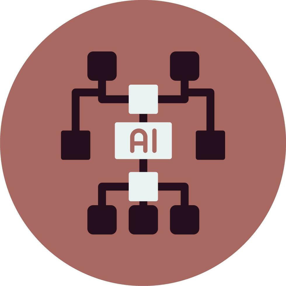 Artificial Intelligence Vector Icon