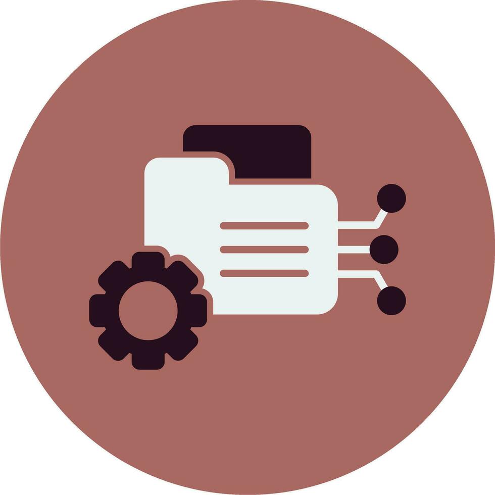 Data Management Vector Icon
