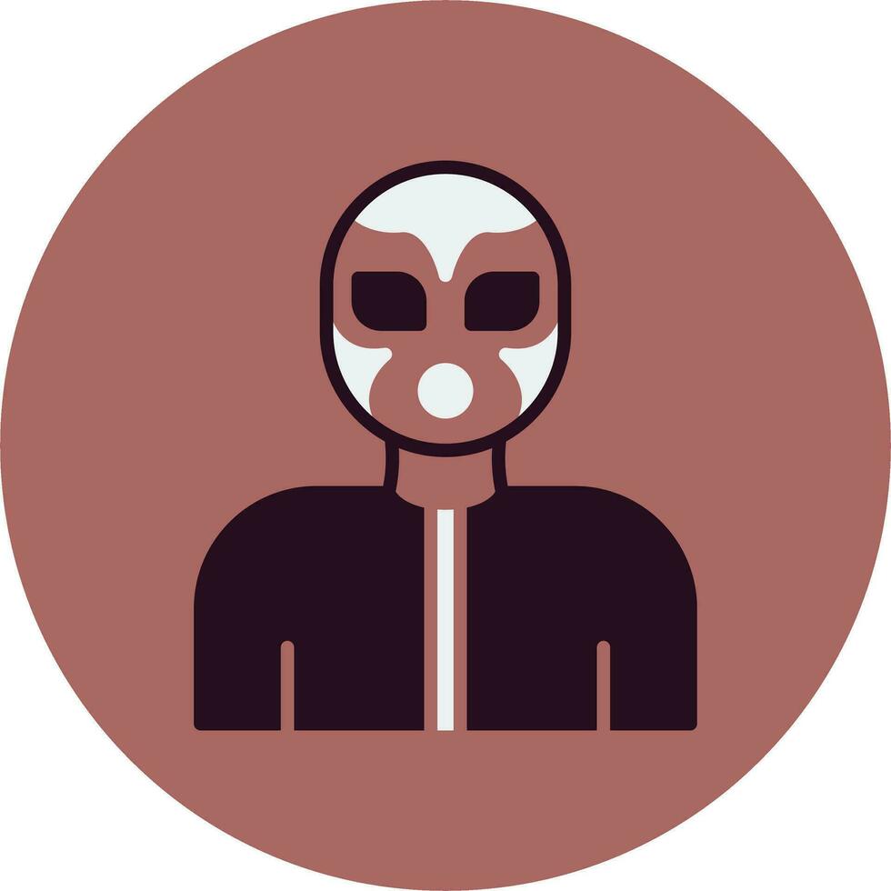 Wrestler Vector Icon
