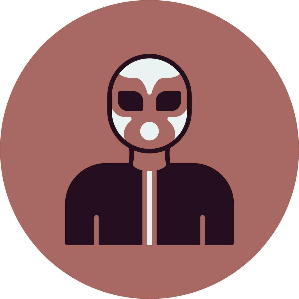 luchador vector icono