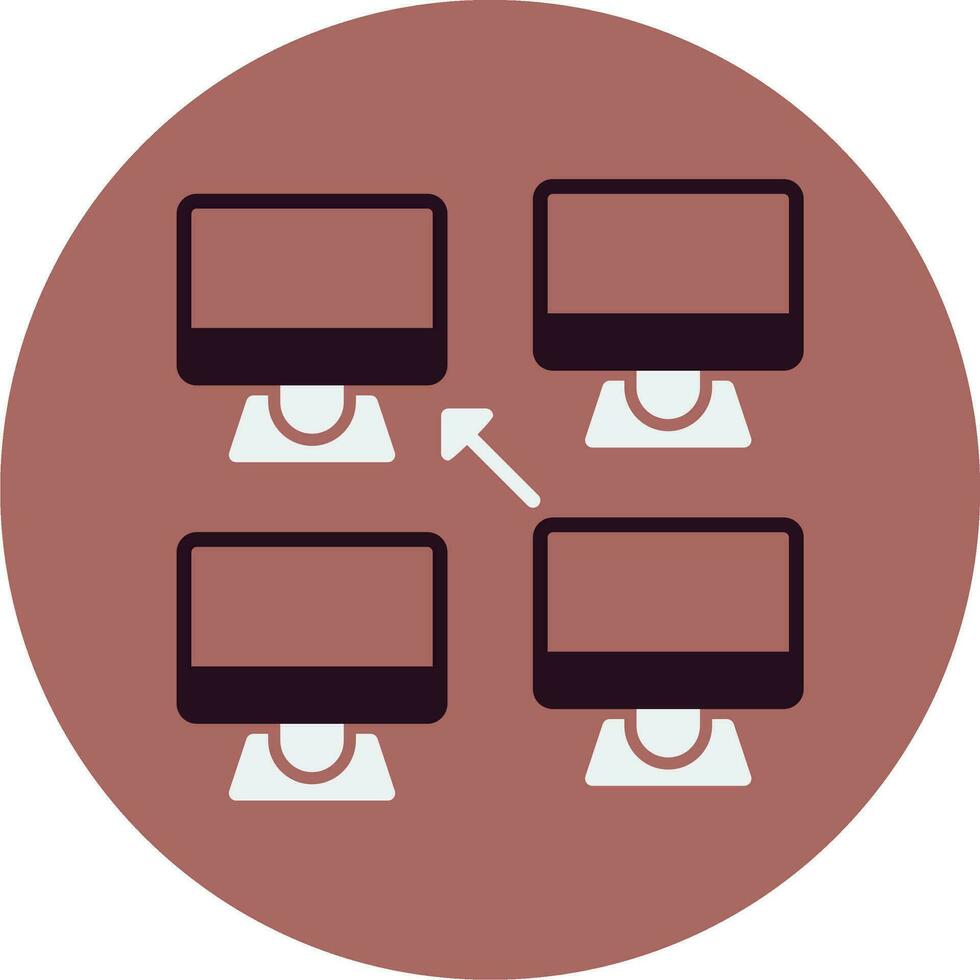 Decentralized Vector Icon