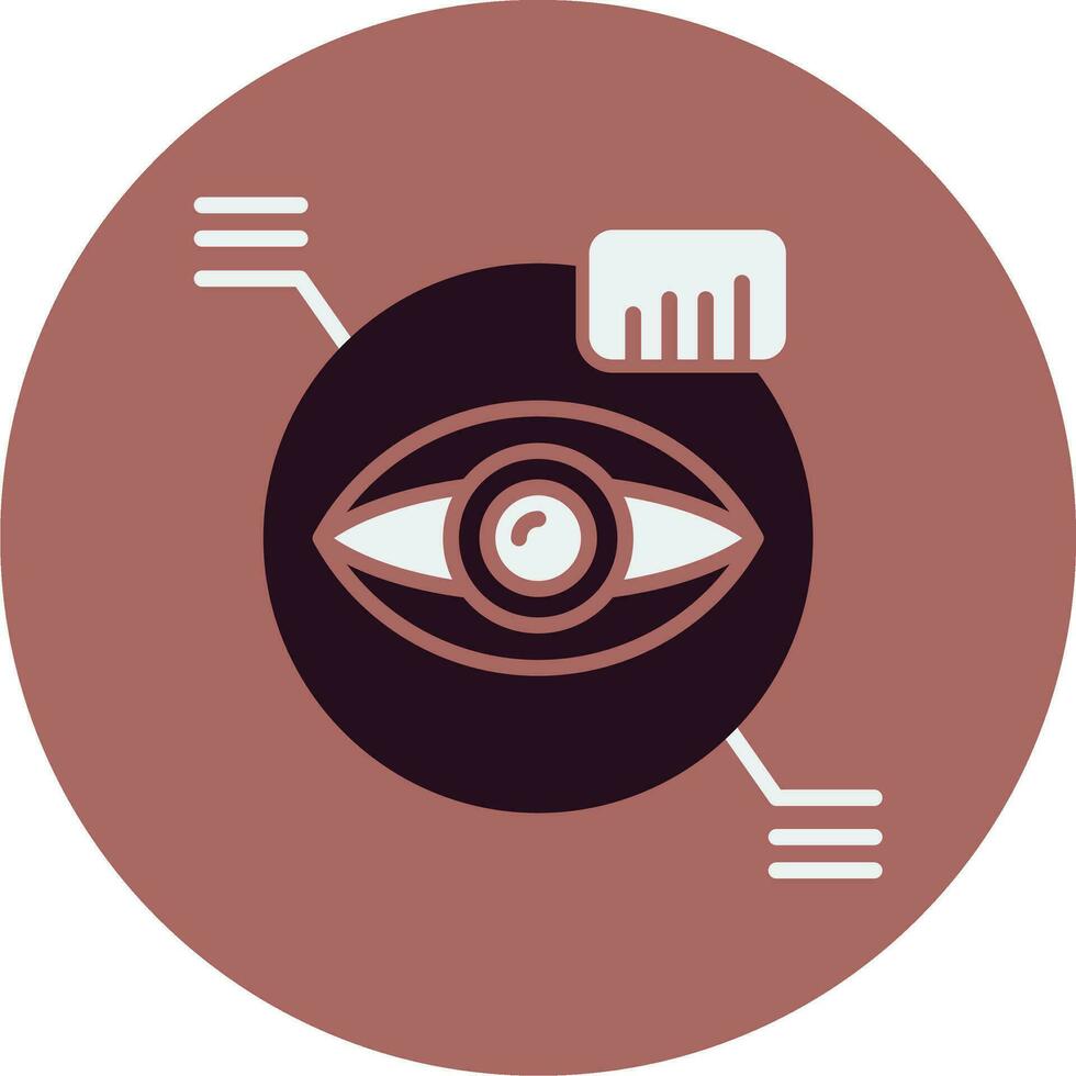 Eye Scanner Vector Icon