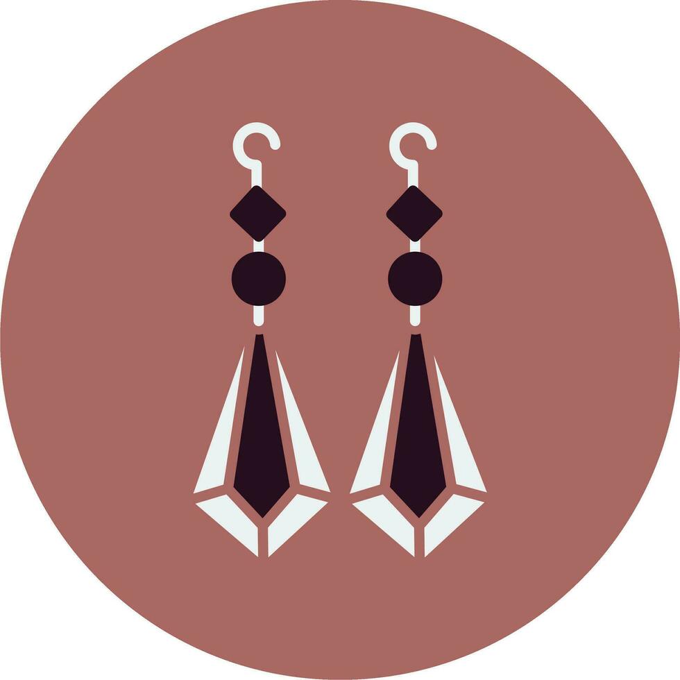 Earrings Vector Icon