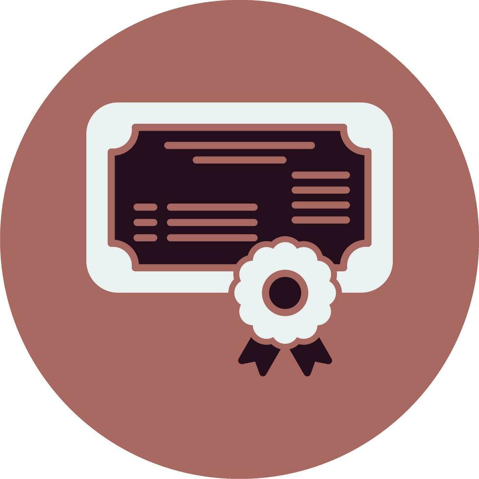 Certificate Vector Icon