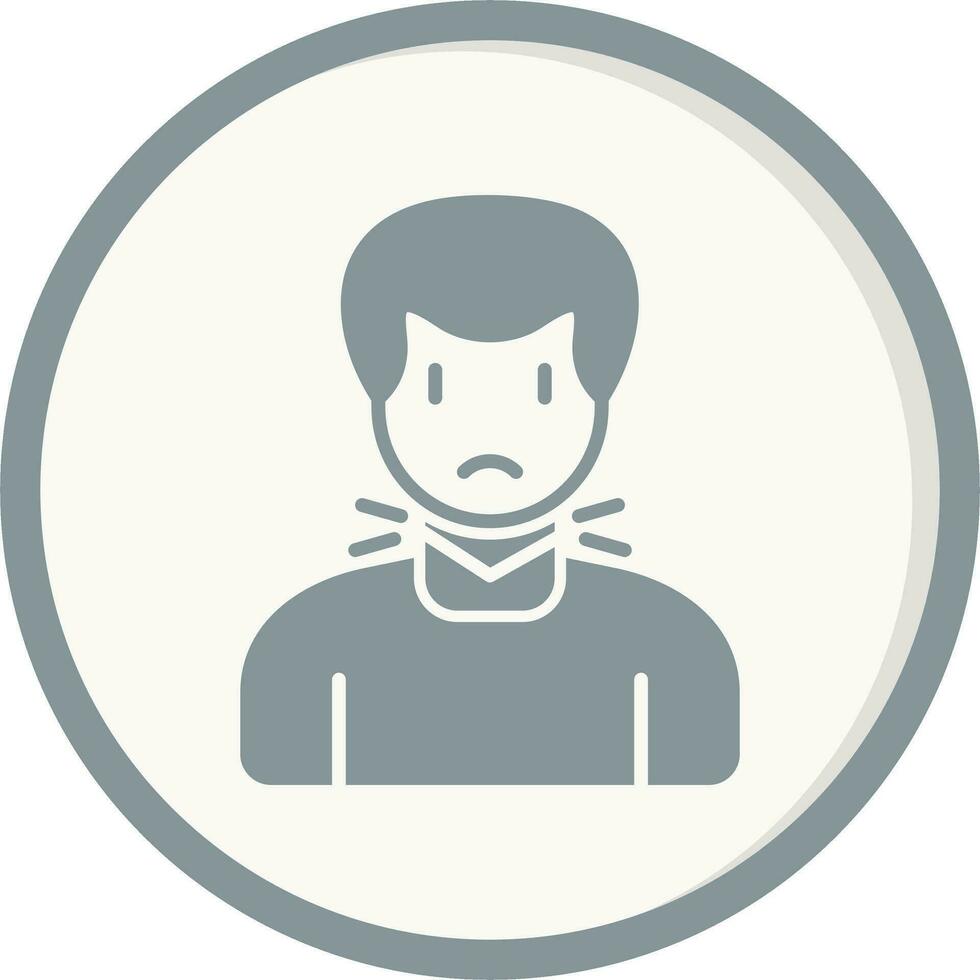 Thyroid Vector Icon