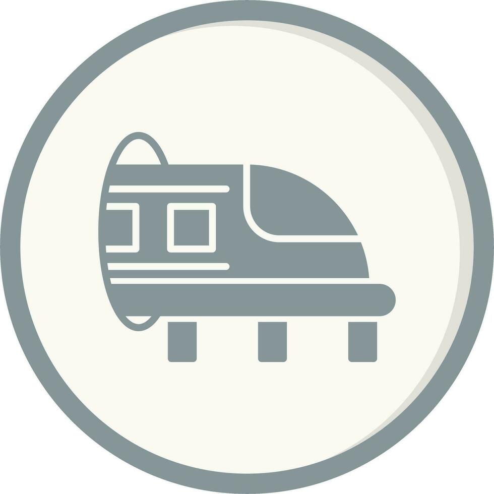 Hyperloop vector icono