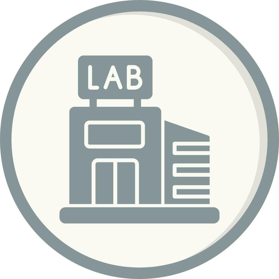 icono de vector de laboratorio