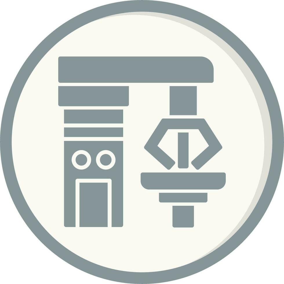 robotic surgery Vector Icon
