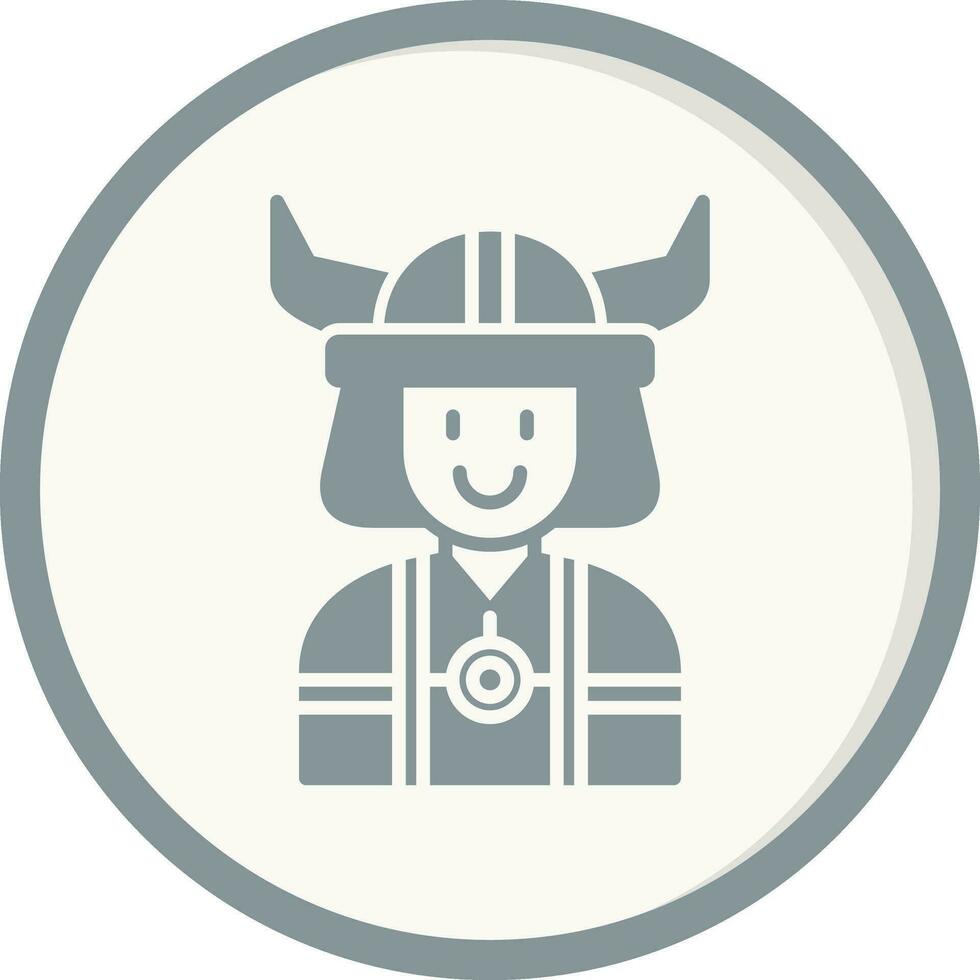 Viking Vector Icon